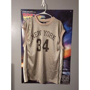 NYC 2000 Men's Vintage Sleeveless Jersey #34 Size XL